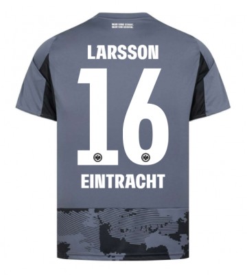 Eintracht Frankfurt Hugo Larsson #16 Tredjetrøje 2025-26 Kortærmet